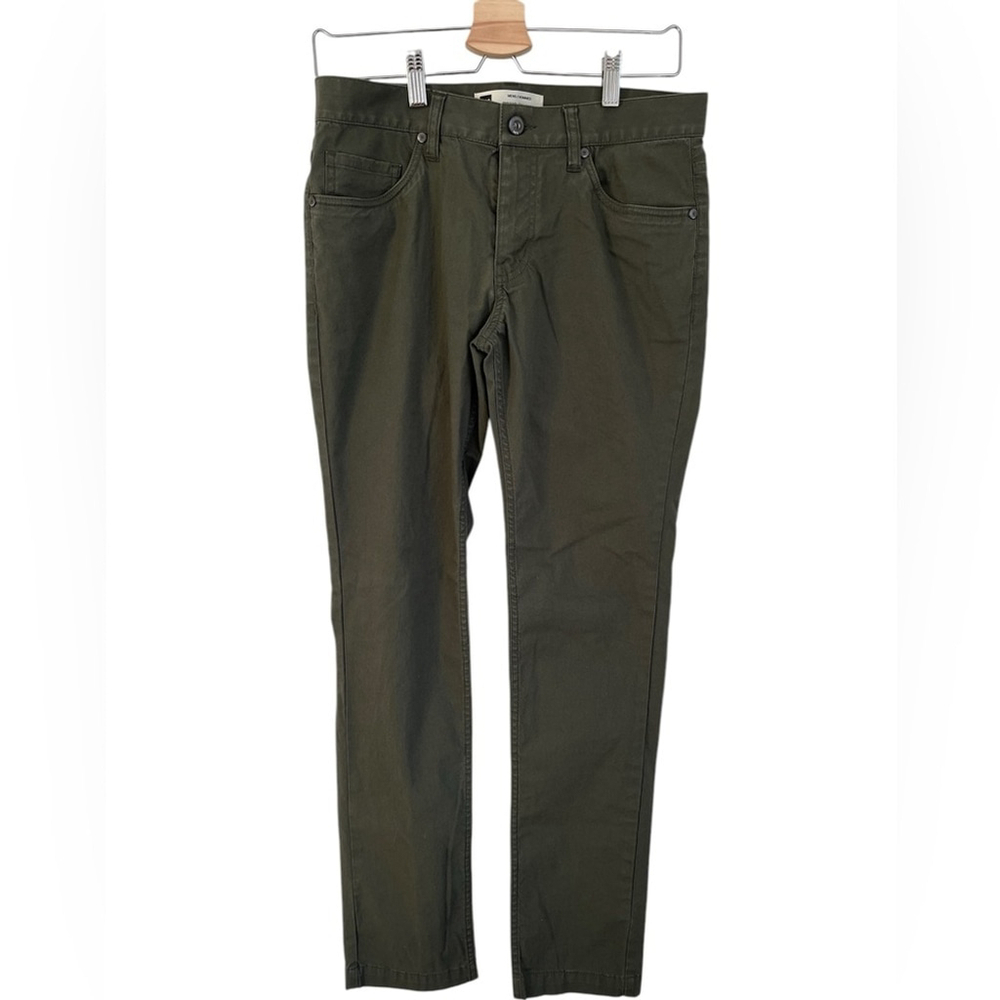 MEC Men’s Green Organic Cotton Slim Fit Pants Size 30x32